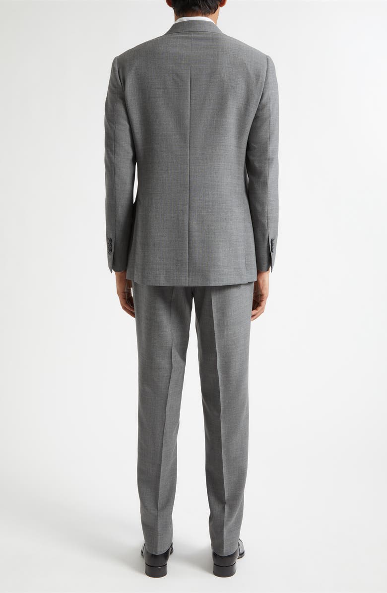 Thom Sweeney Fresco Tailored Wool Suit, Alternate, color, Grey