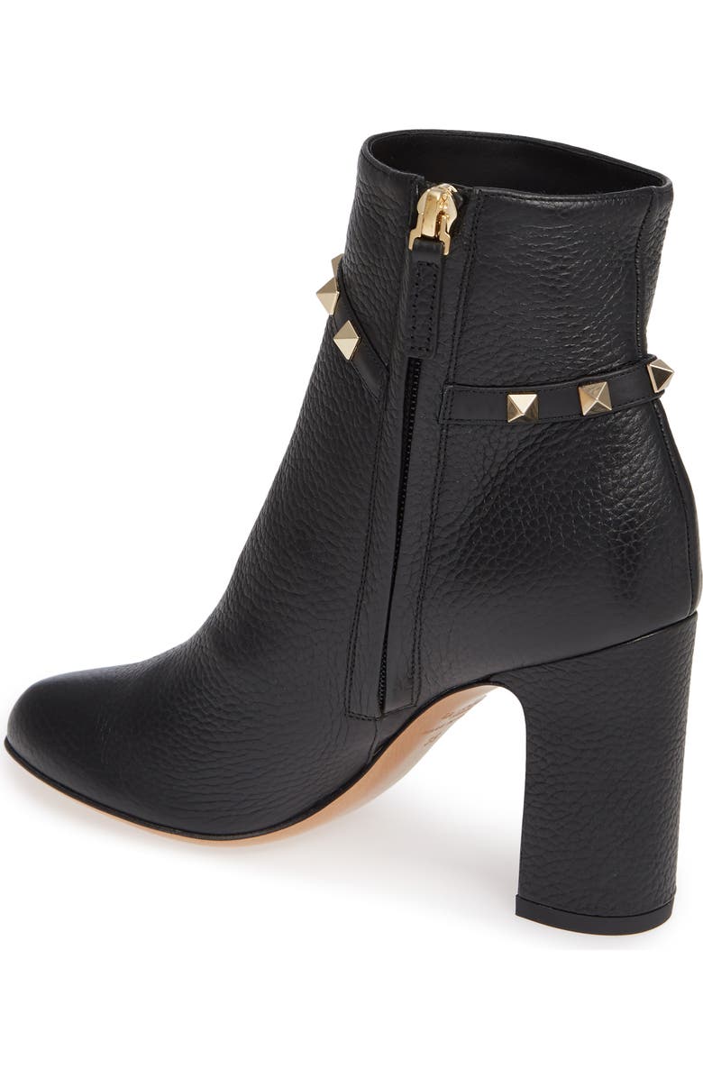 Valentino Garavani Rockstud Buckle Bootie, Alternate, color,