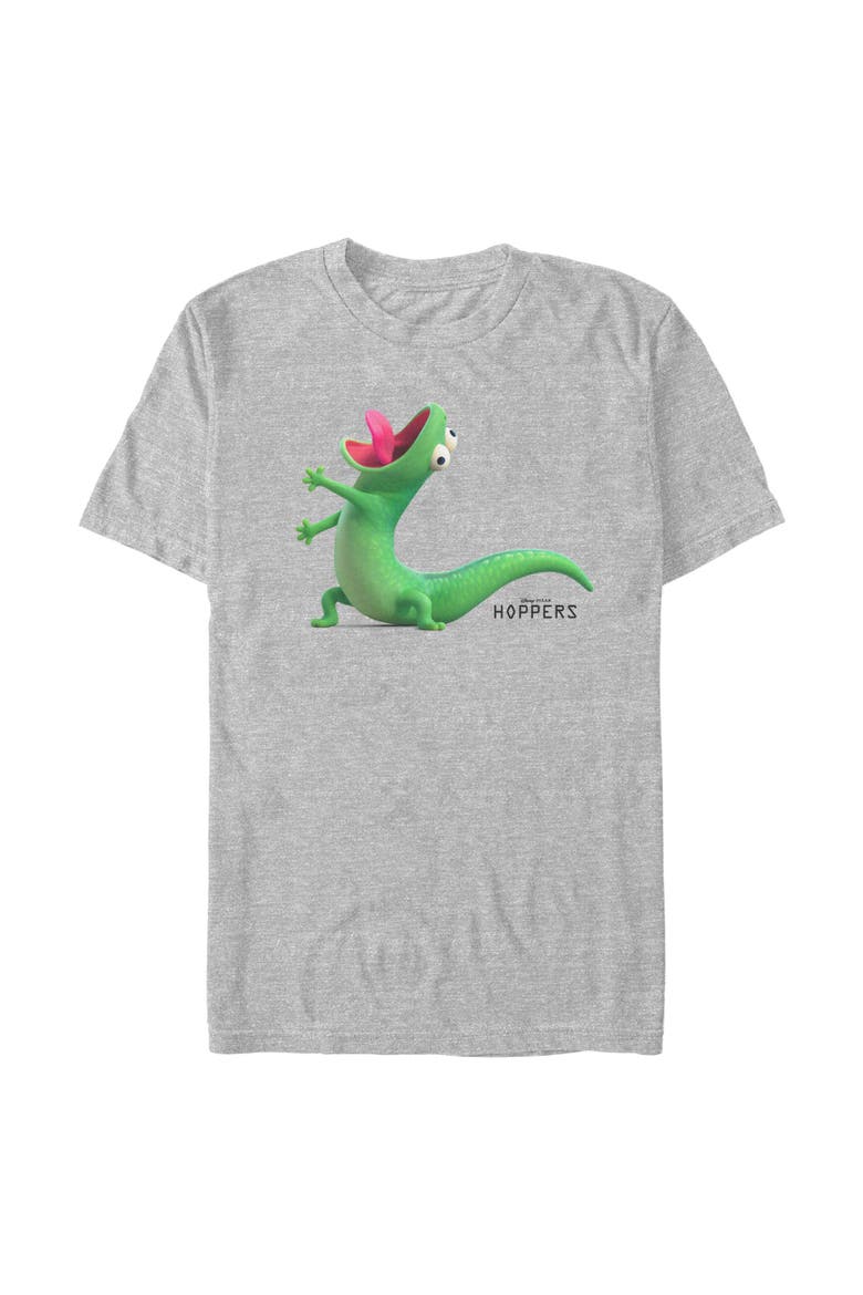 Men's Hoppers Tom Lizard Celebration Pose  Graphic T-Shirt, Main, color, Sport Grey