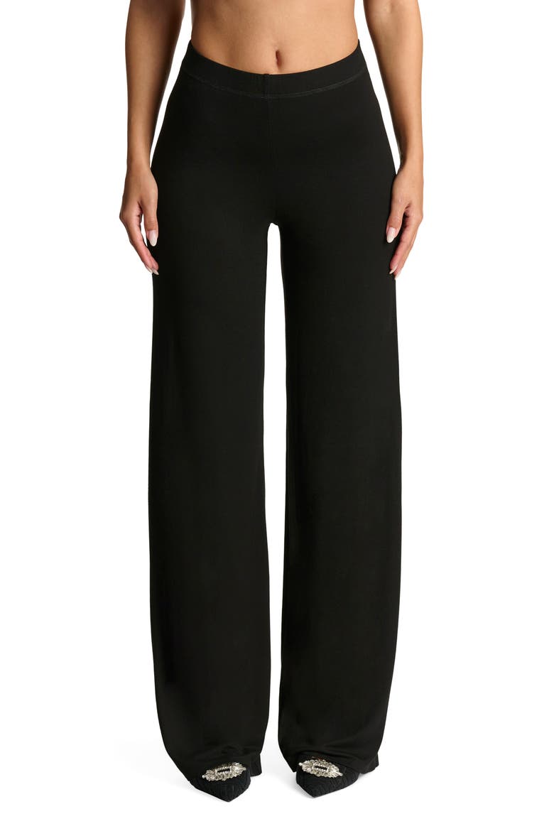 Butter Elastic Waist Wide Leg Pants video