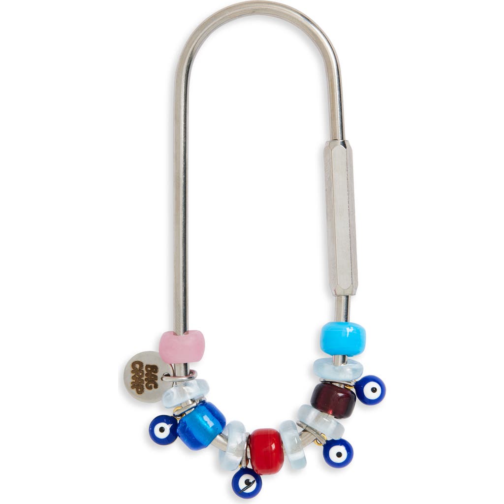 Bag Crap Evil Eye Bag Charm Clip In Multi