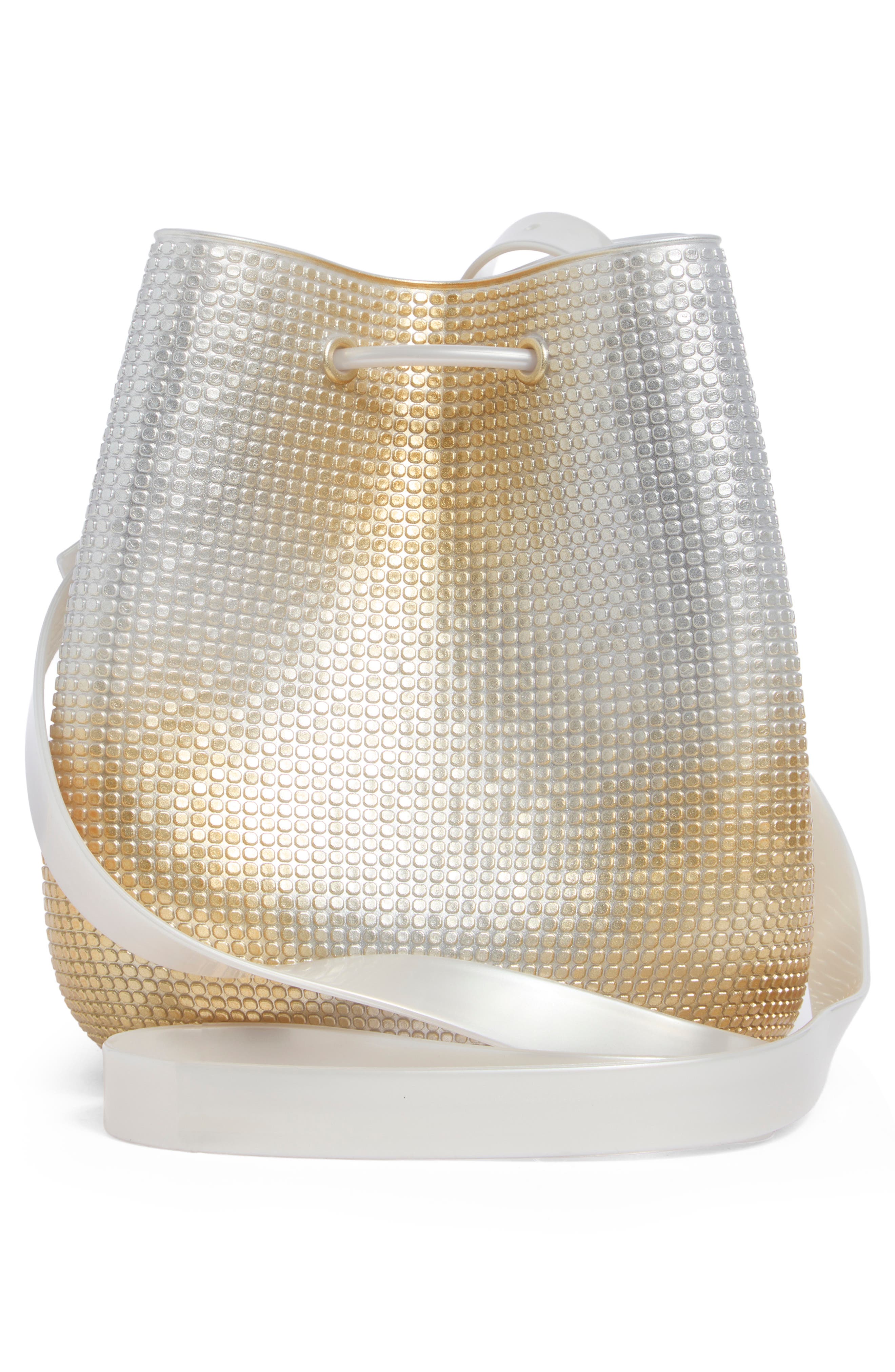 Lux Crossbody Bag, Alternate, color, SILVER/GOLD
