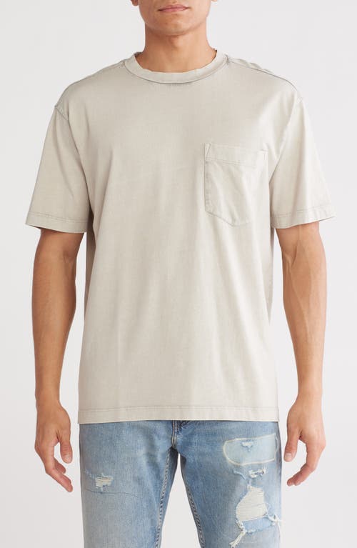 Abound Acid Wash Pocket T-shirt In Grey Owl