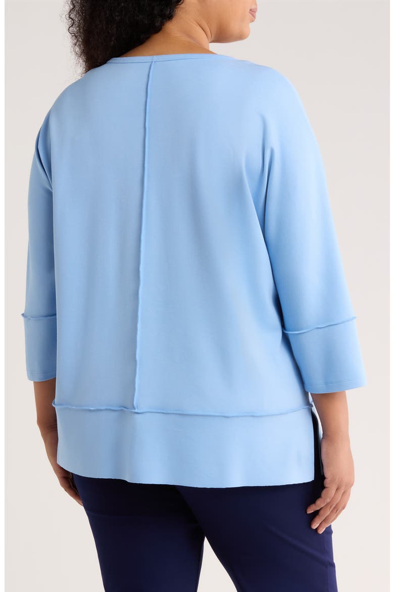 Dolman Sleeve Top, Alternate, color, CHINTZ BLUE