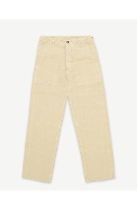 Newfatiguetv Fatigue Linen Trousers