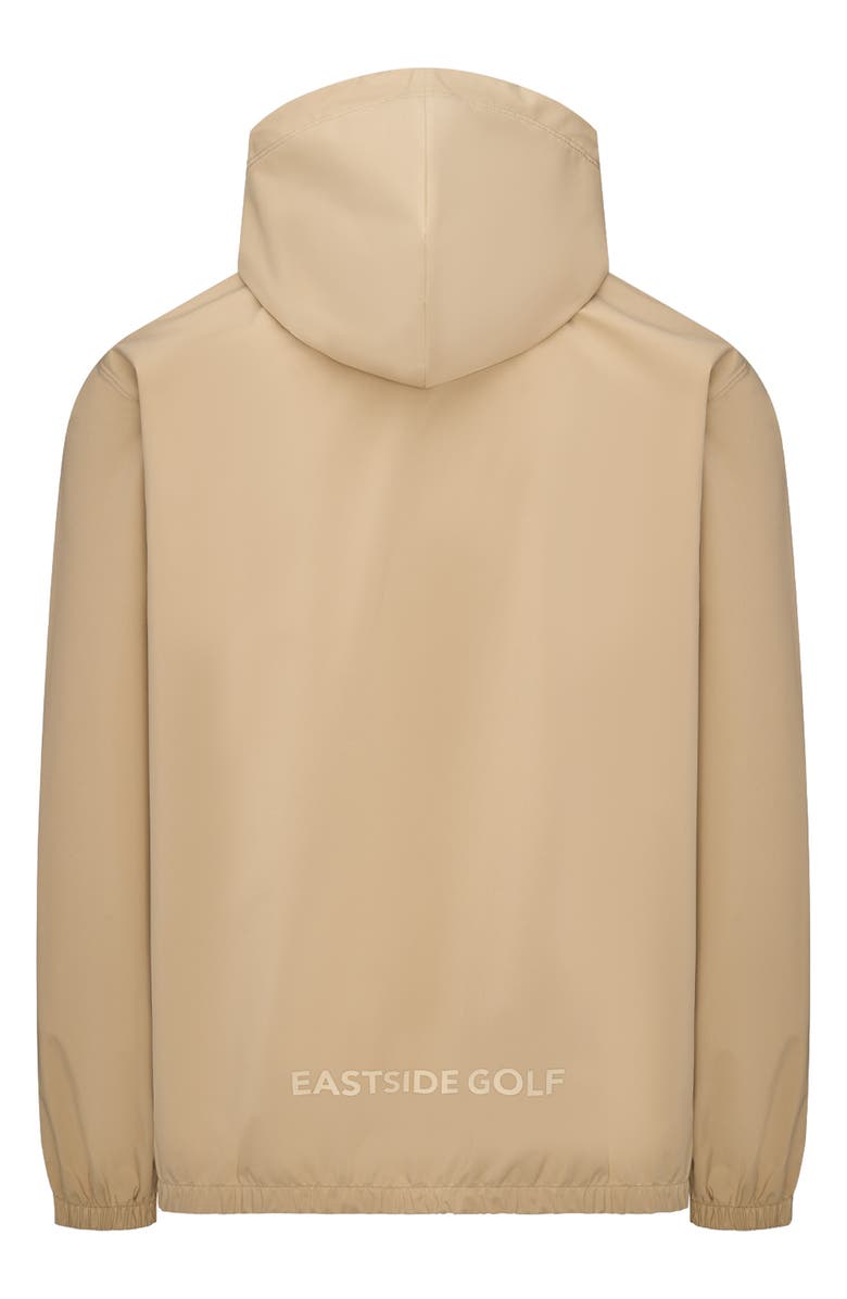 Eastside Golf Flyweight Waterproof Rain Jacket, Alternate, color, Pale Khaki