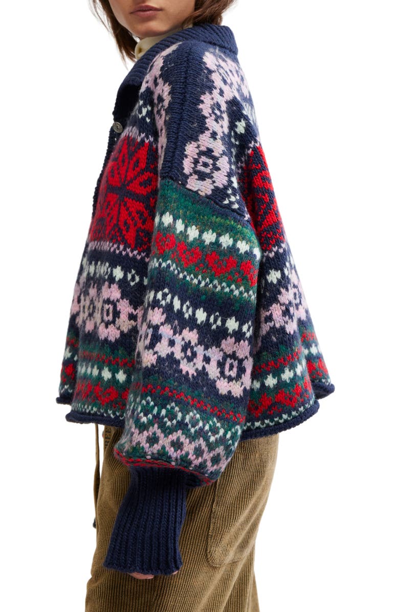 Free People Snowdrift Cardigan, Alternate, color,