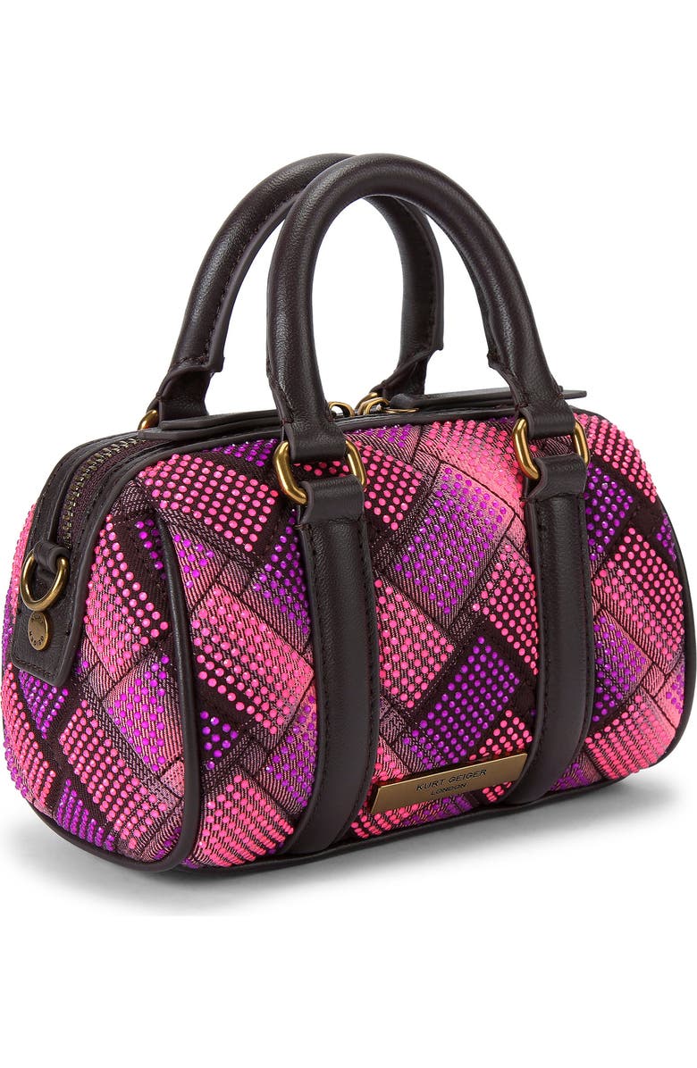 Kurt Geiger London Extra Small Kensington Boston Quilted Satchel, Alternate, color,