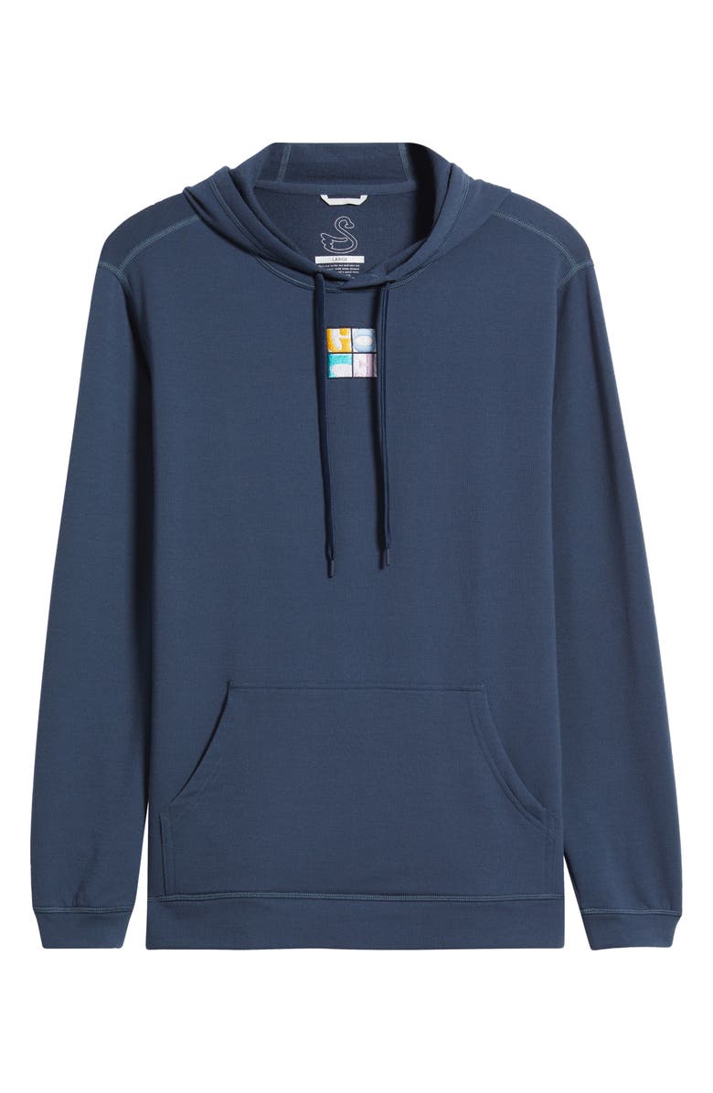 Swannies Hough Performance Golf Hoodie, Alternate, color, Navy