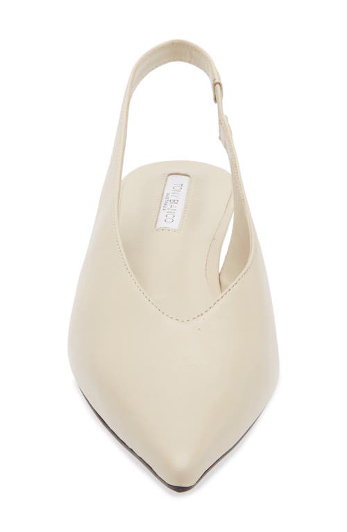 Tony Bianco Esmae Slingback Pump In Vanilla Nappa