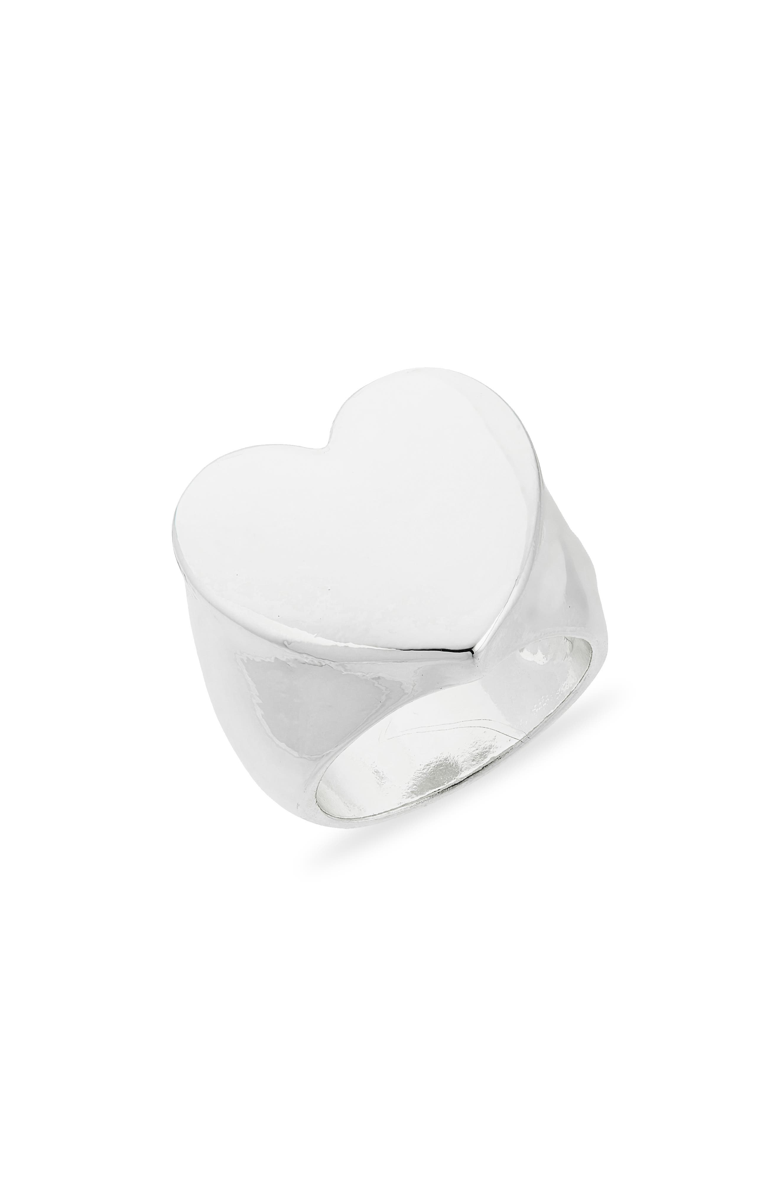 NORDSTROM RACK Heart Signet Ring