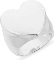 NORDSTROM RACK Heart Signet Ring