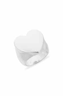 NORDSTROM RACK Heart Signet Ring