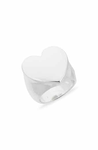 NORDSTROM RACK Heart Signet Ring