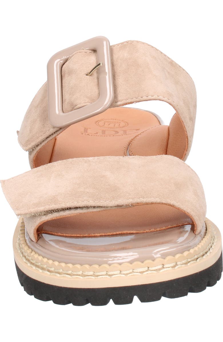 L'Amour des Pieds Dalbir Slide Sandal, Alternate, color, Taupe