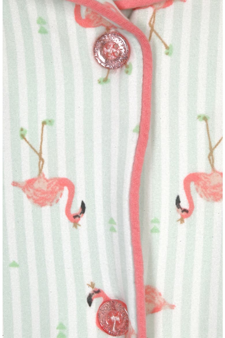 Kids' Two-Piece Short Pajamas & Headband Set, Alternate, color, AQUA