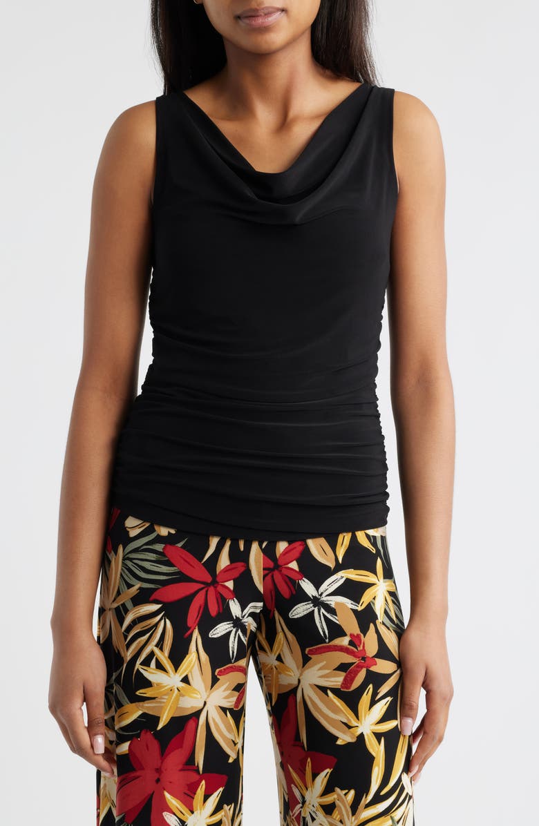 Anne Klein Cowl Neck Tank, Main, color,