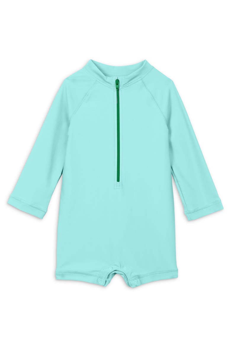 Baby One-Piece Rash Guard, Main, color, Mist