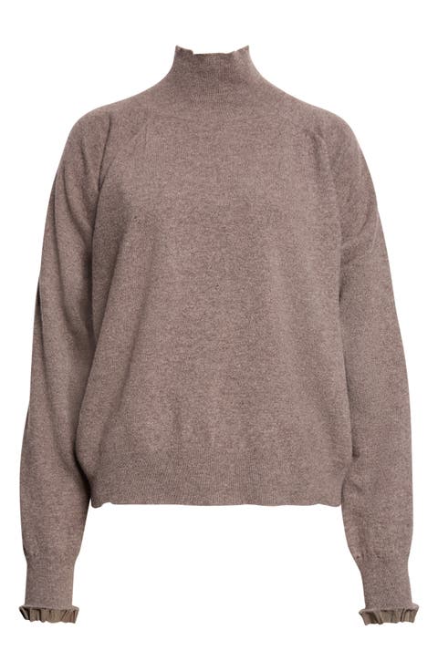 Lived In Distressed Wool Turtleneck Sweater