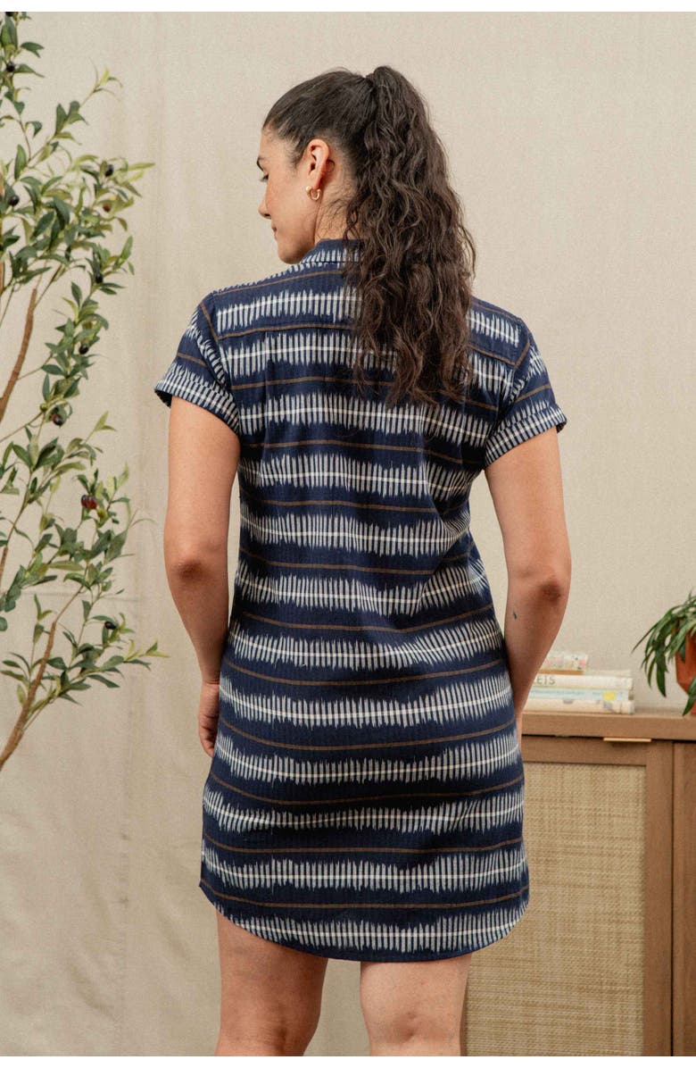 Bridge & Burn Loren Shirt Dress, Alternate, color, Dusk Mirage