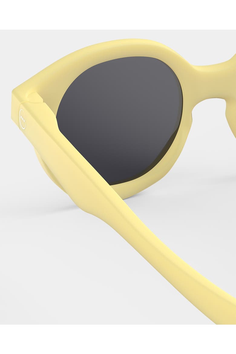 #C 38mm Square Kids Sunglasses, Alternate, color, Lemonade