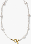 Joey Baby Kylie Gold & Pearl Statement Necklace