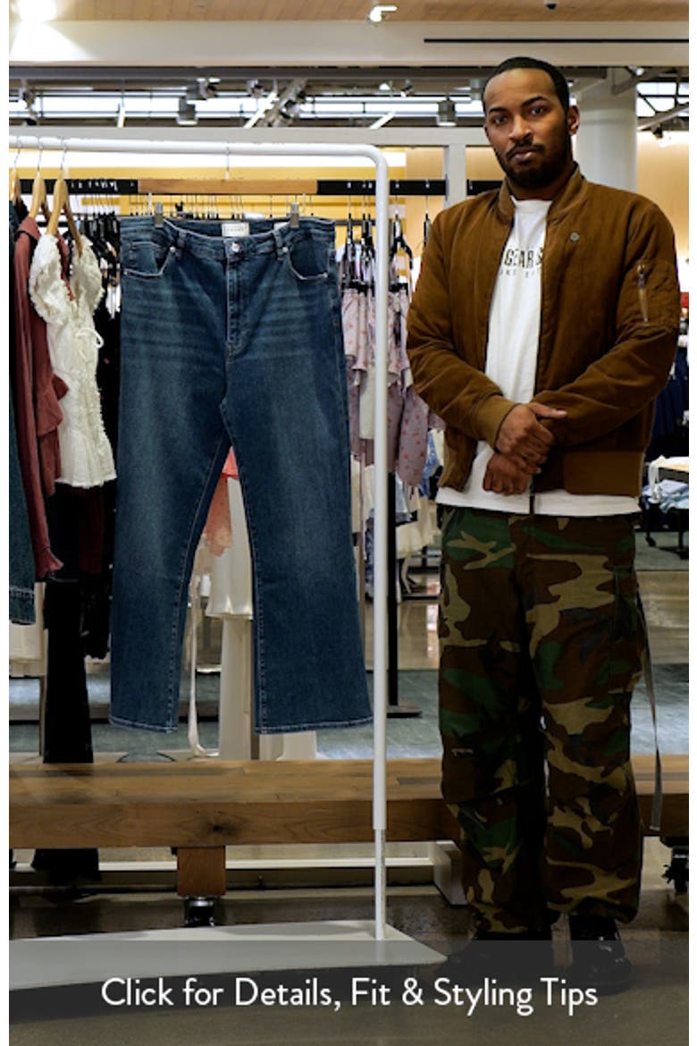 The Reboot High Waist Crop Bootcut Jeans video