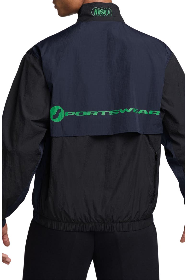 Club Sportswear Cycle Jacket, Alternate, color, BLACK/ OBSIDIAN