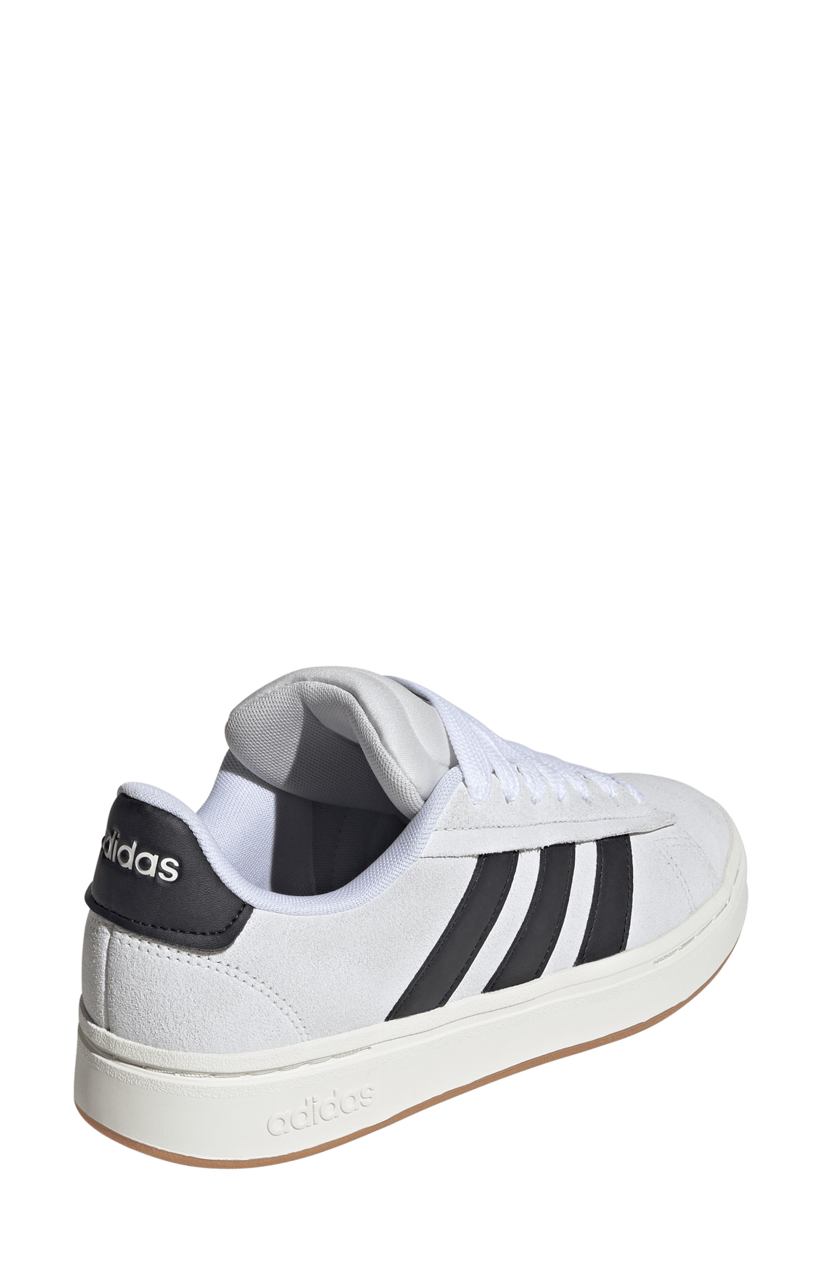 adidas Grand Court Alpha Platform Sneaker, Alternate, color, White/ Black/ Off White