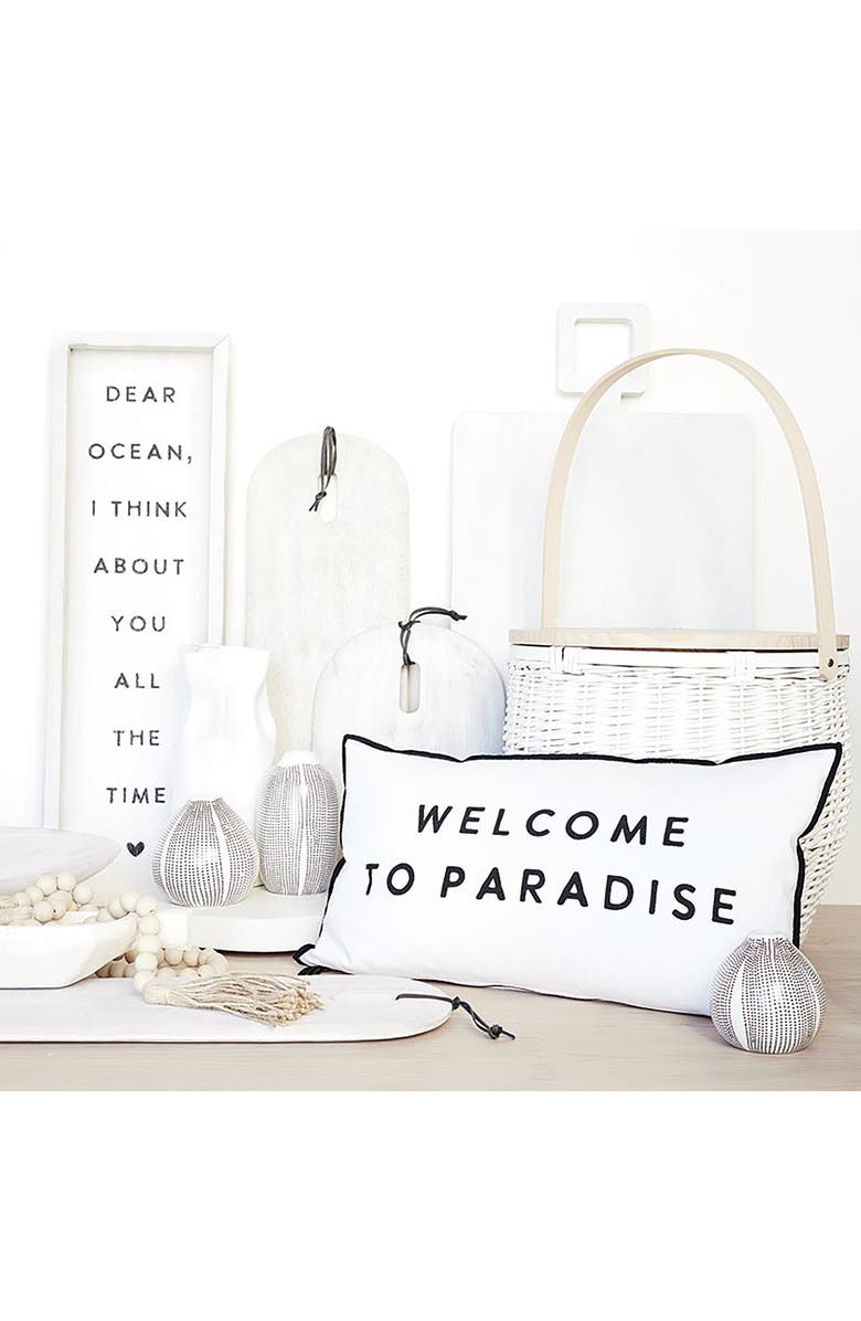 CREATIVE BRANDS Dotted Ceramic Vase, Alternate, color, 