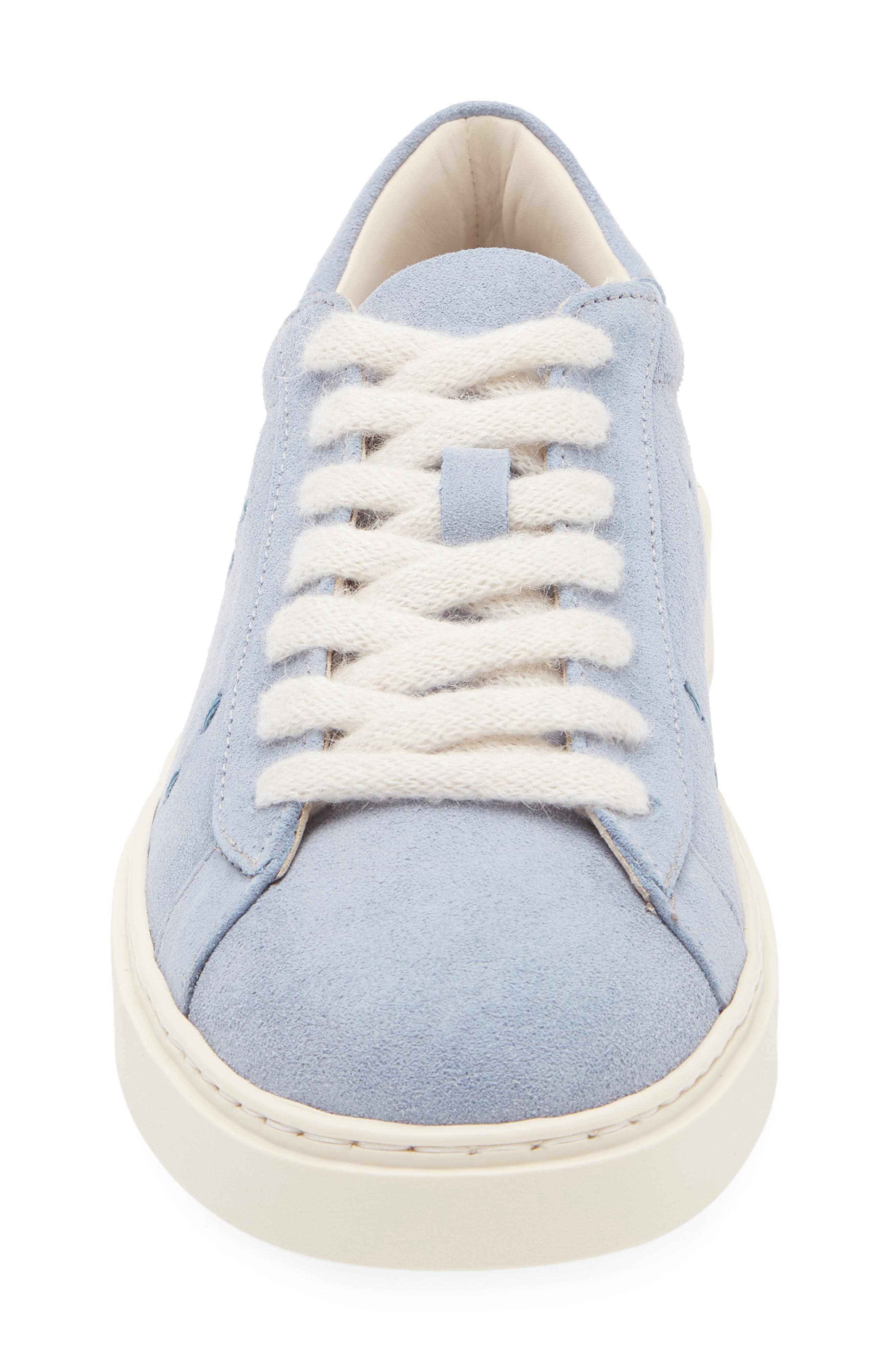 Eleventy Suede Low Top Sneaker, Alternate, color, 08 Zucchero