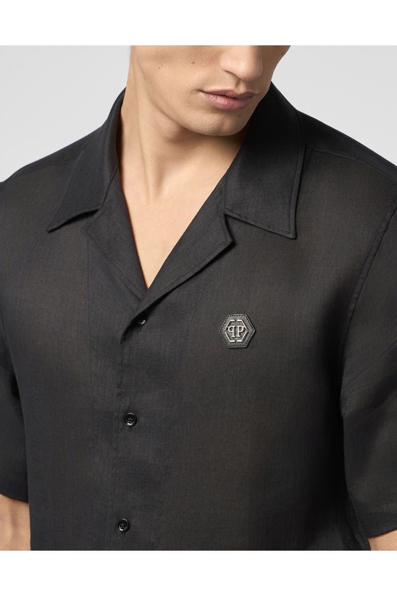 Bowling Shirt Basic Men, Alternate, color, black