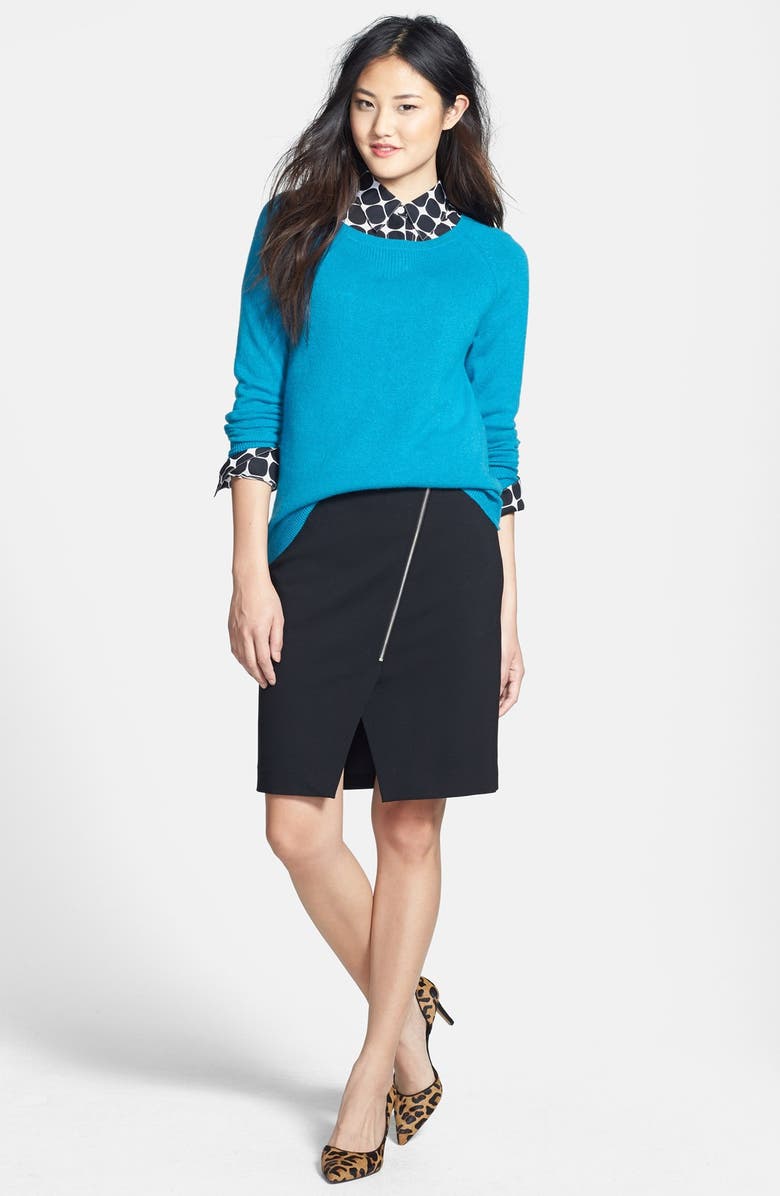 Foxcroft Mod Dot Print Shirt, Alternate, color, 