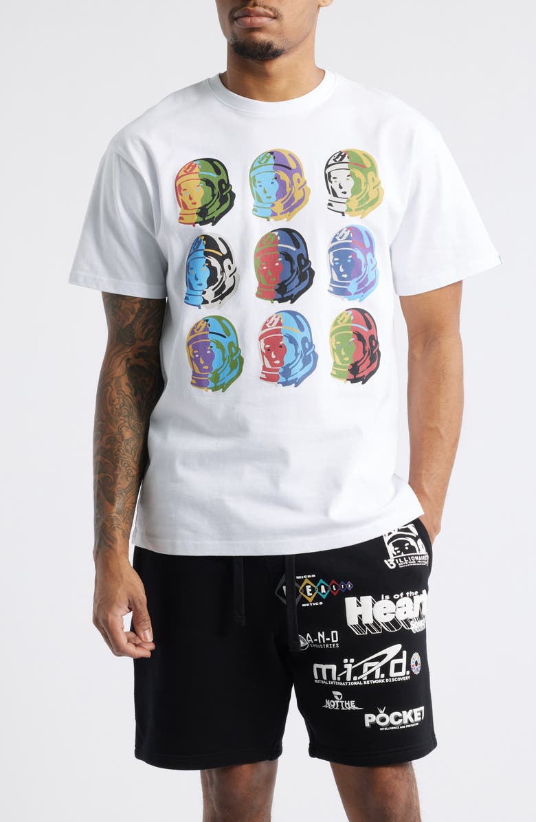 Billionaire Boys Club BB Colors Graphic T-Shirt, Main, color, White