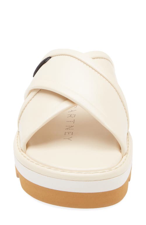 Stella Mccartney Sneakelyse Twist Sandal In White