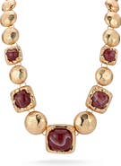 SPHERA MILANO Domed Link Statement Necklace