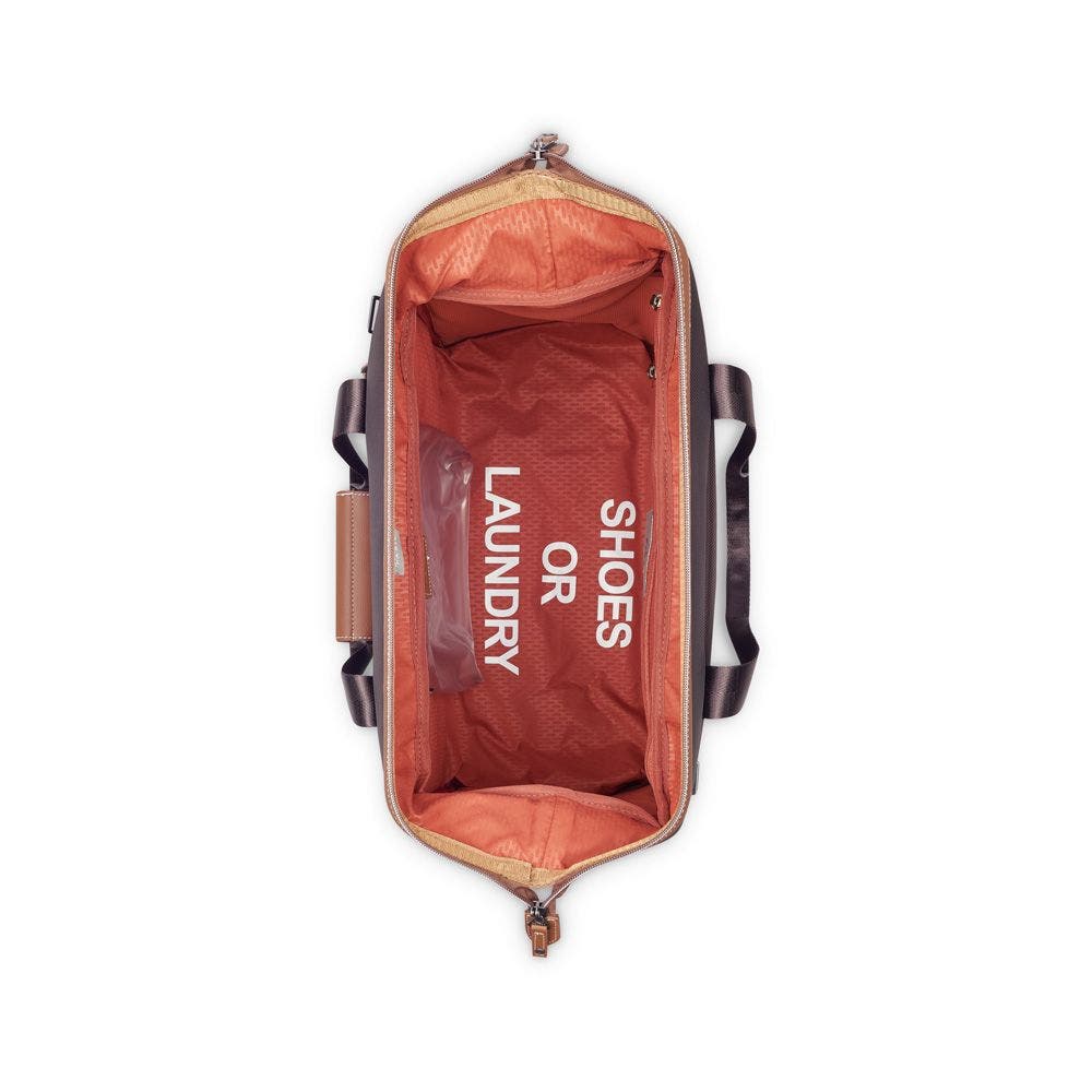 Delsey Paris Chatelet 2.0 Small Weekender Travel Duffle Bag, Alternate, color, Chocolate