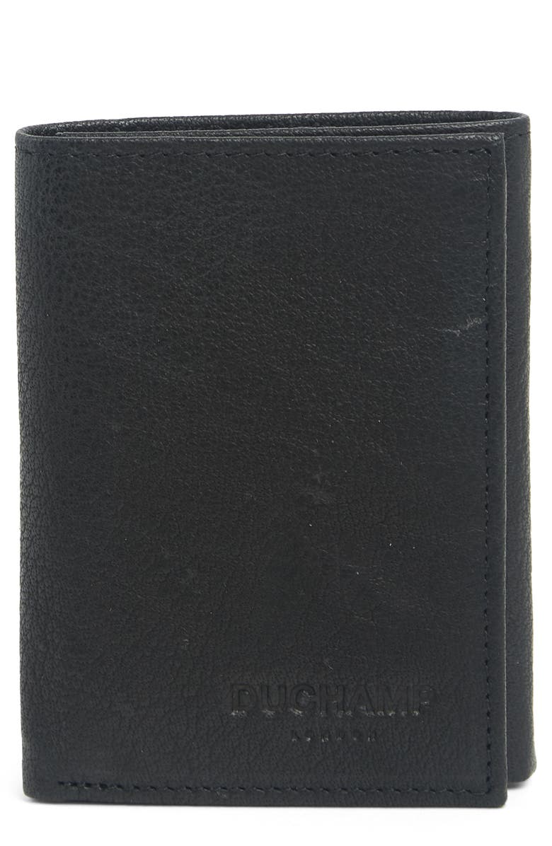 Duchamp Slim Leather Trifold Wallet, Main, color, 