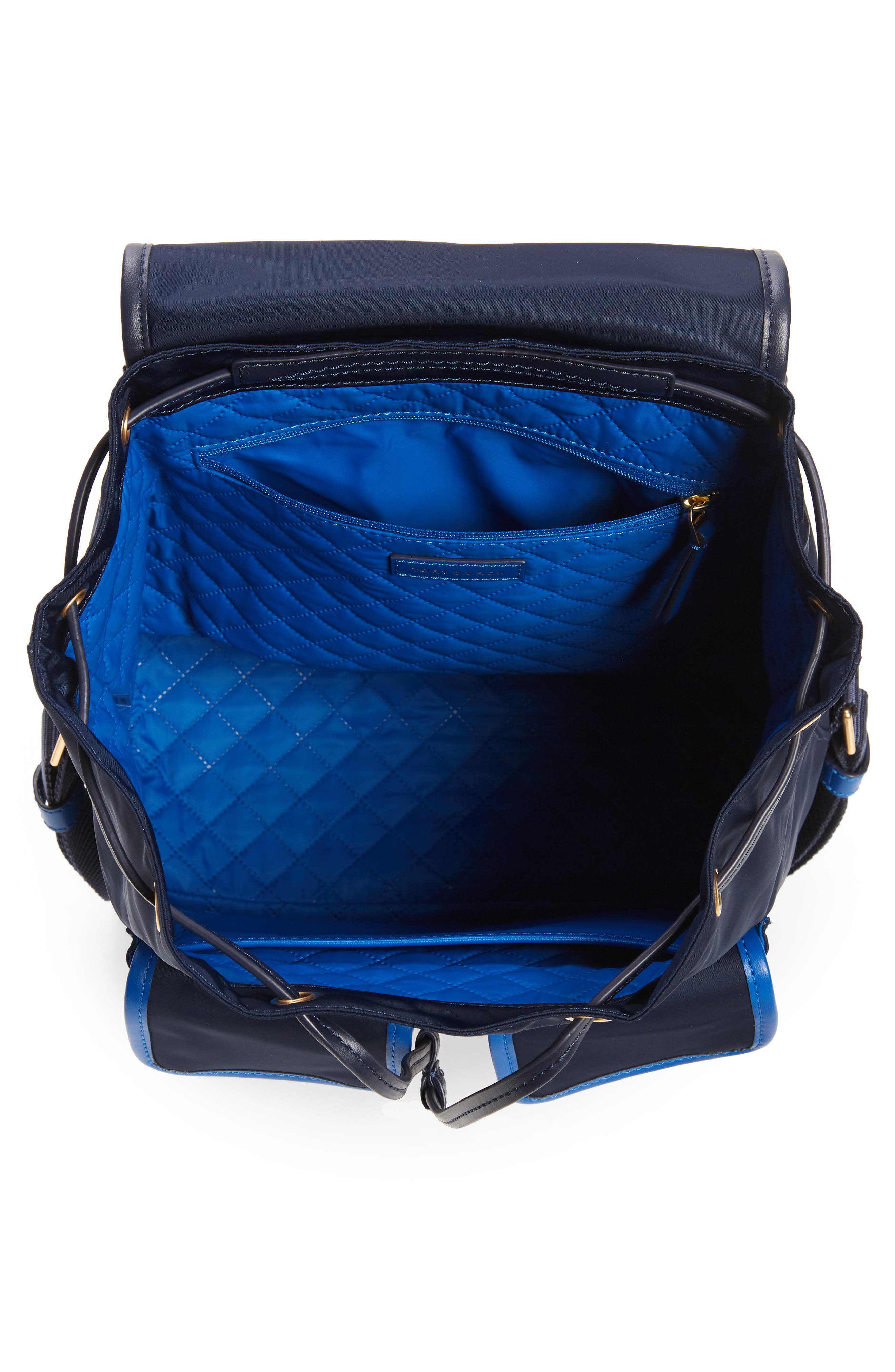 Tory Burch Perry Nylon Backpack, Alternate, color, 