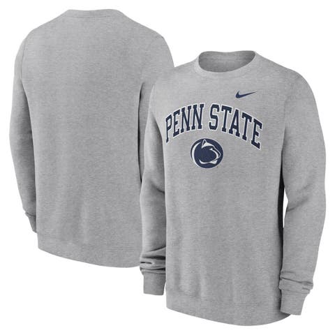 Men
s Nike Gray Penn State Nittany Lions Arch Pullover Sweatshirt