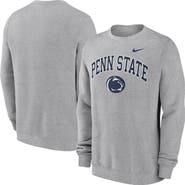 Nike Men's Nike Gray Penn State Nittany Lions Arch Pullover Sweatshirt
