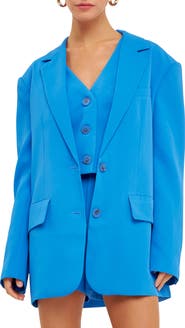 Endless Rose Buttery Oversize Blazer