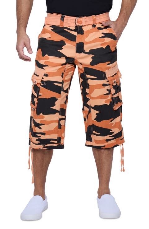 Belted Cargo Shorts