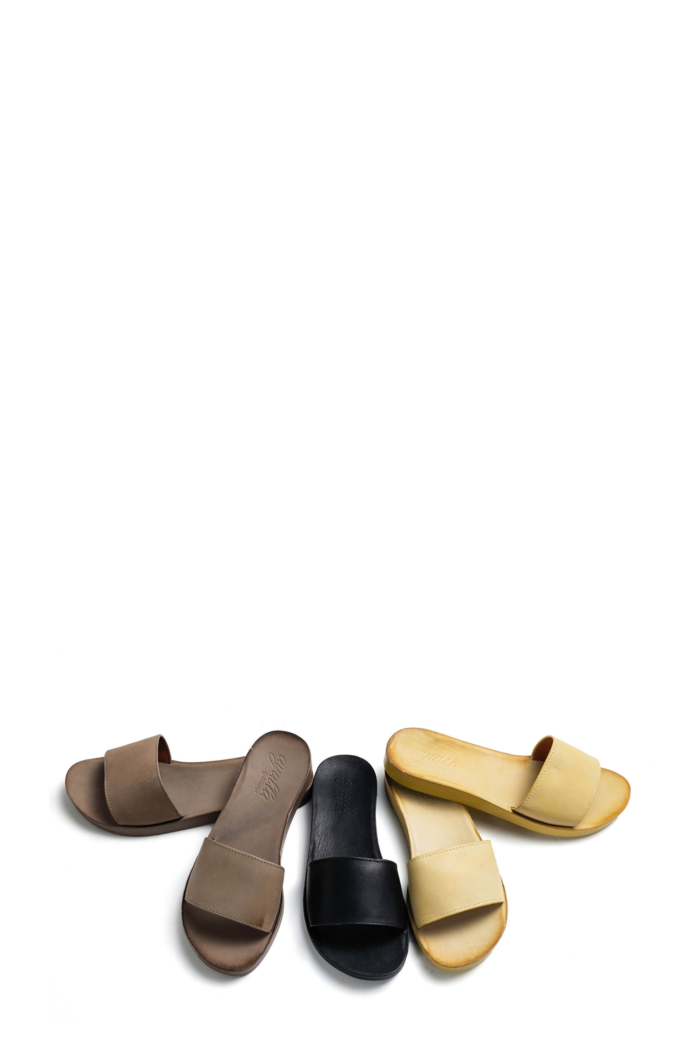 ANTELOPE Adica Slide Sandal, Alternate, color, Grey