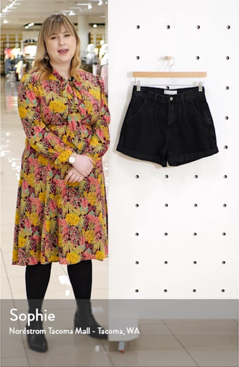 Balloon Fit Denim Shorts, sales video thumbnail