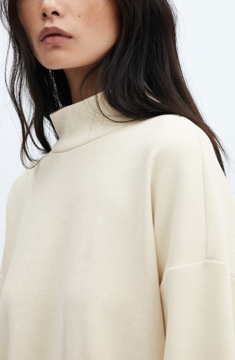 MANGO Mock Neck Sweater, Alternate, color, 