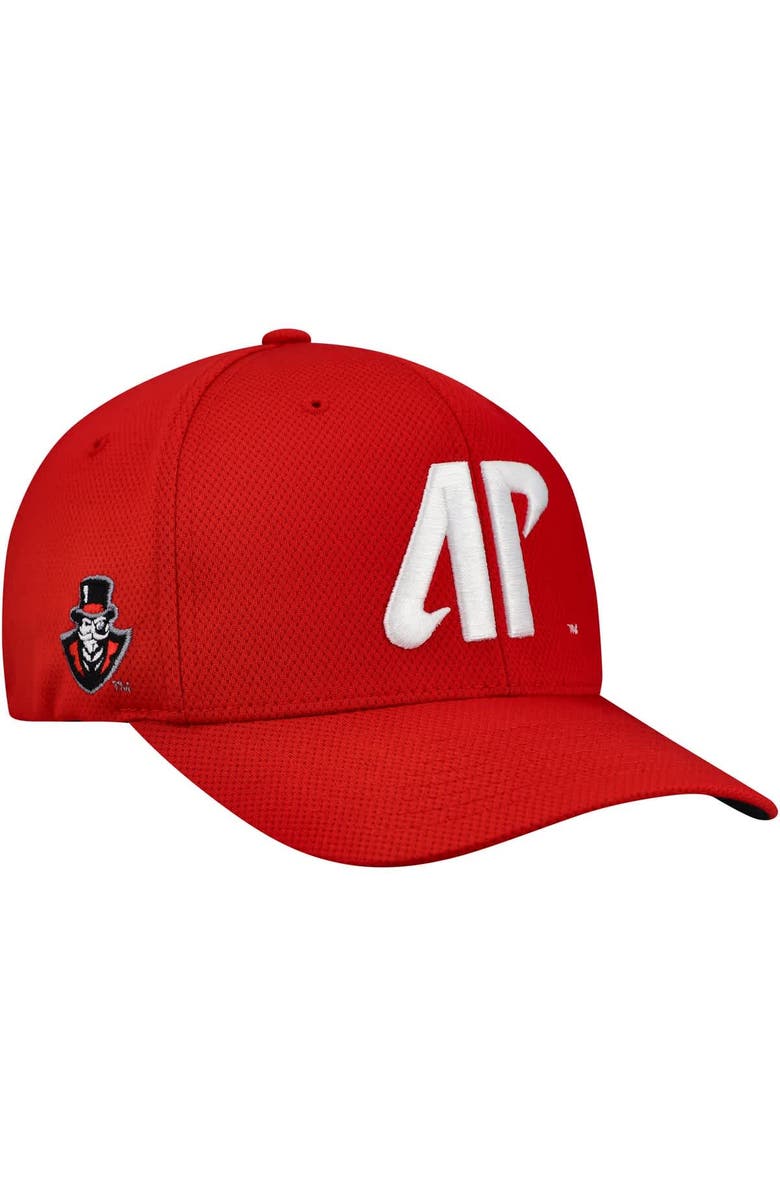 TOP OF THE WORLD Men's Top of the World Red Austin Peay State Governors Reflex Performance Flex Hat, Main, color, Red