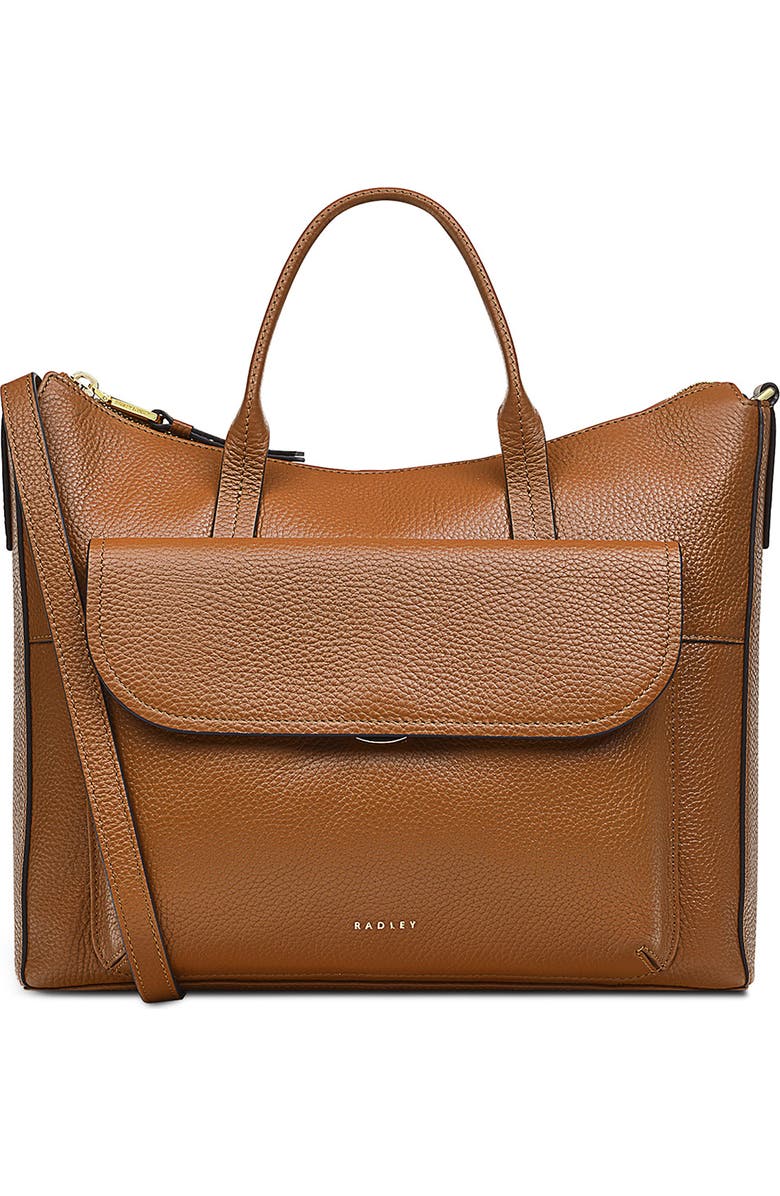 Radley Colebrook Close Medium Leather Tote Bag, Main, color,