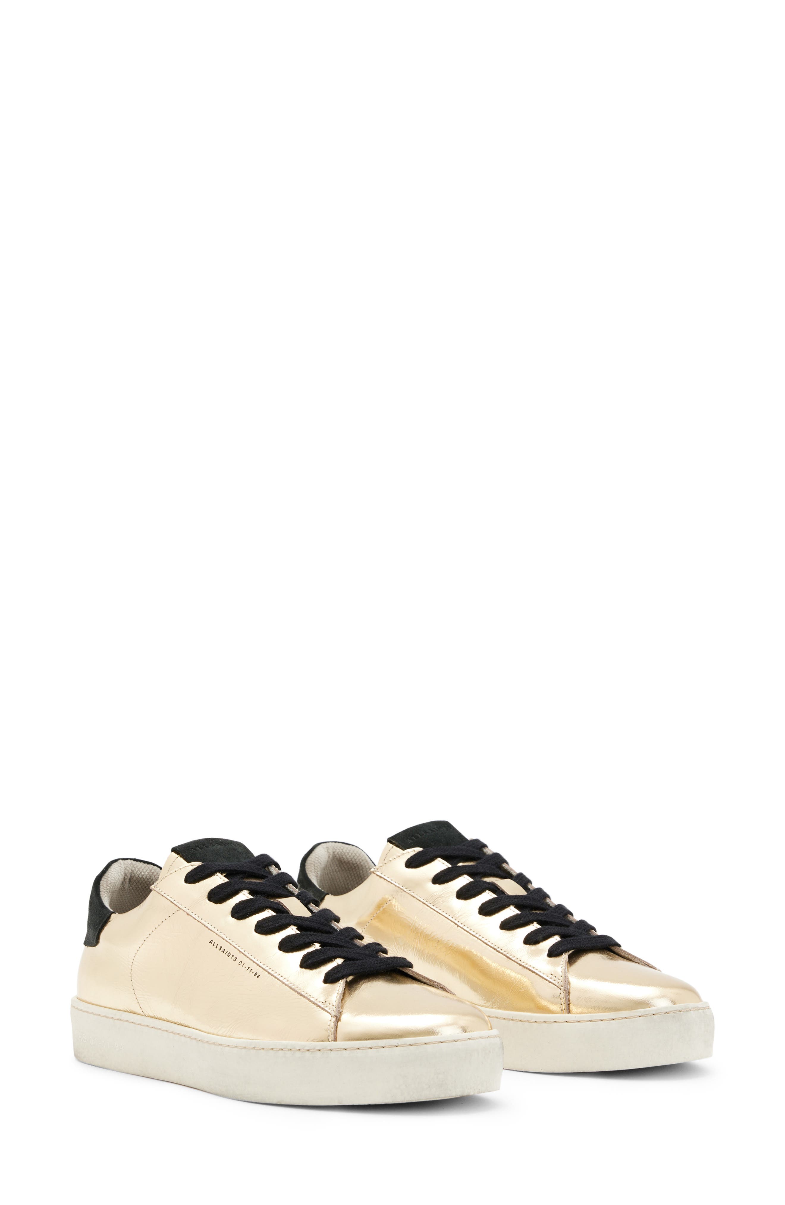Shana Metallic Sneaker, Main, color, GOLD