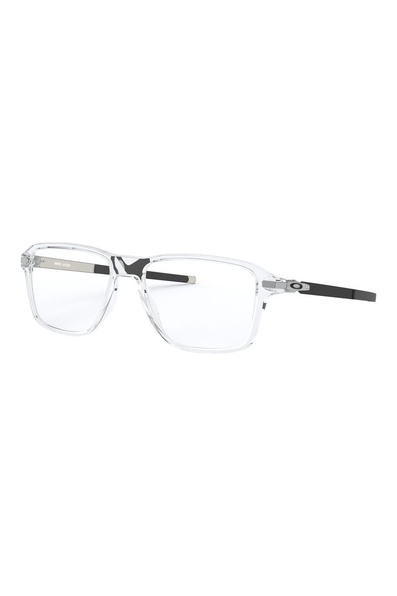 54mm Square Optical Glasses, Alternate, color, CLEAR